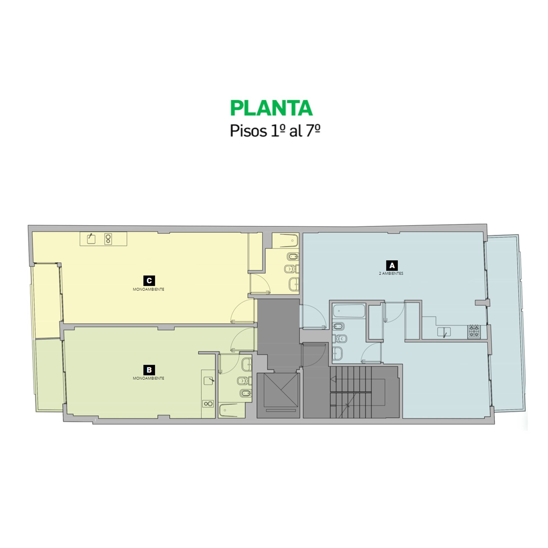Depto Venta Monoambiente Belgrano A Estrenar - 11