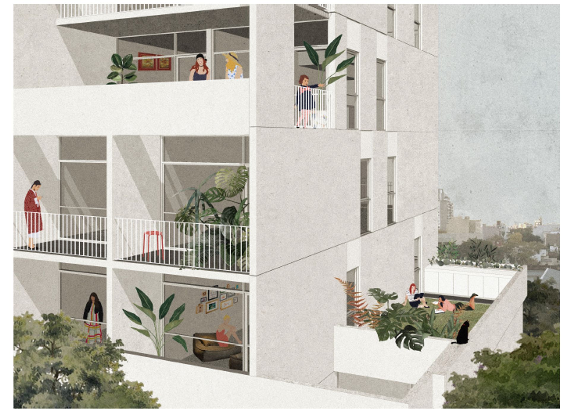 VENTA DEPARTAMENTO 3 AMBIENTES BALCON TERRAZA - 15
