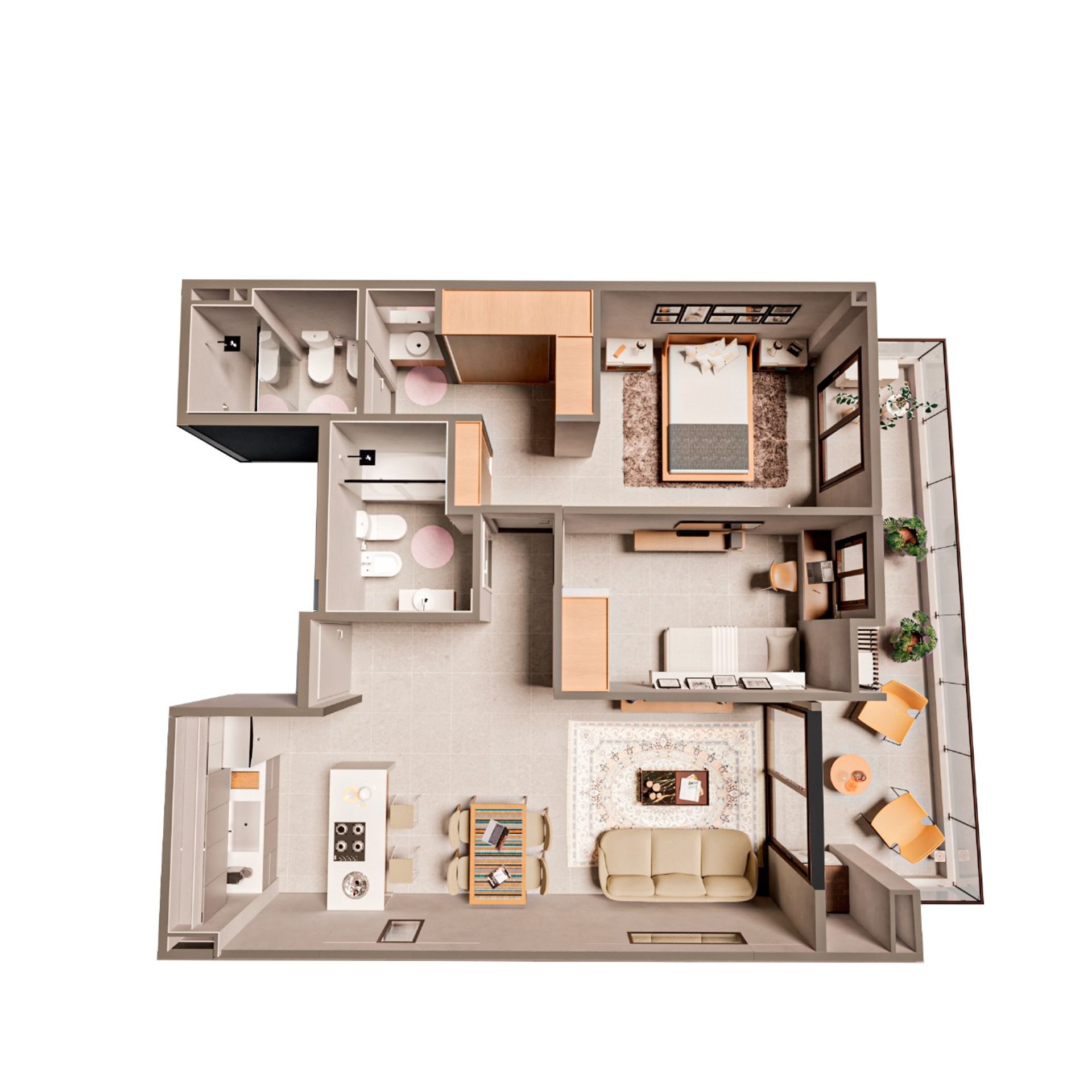Venta dpto 3 amb balcon parrilla amenities Nuñez - 8
