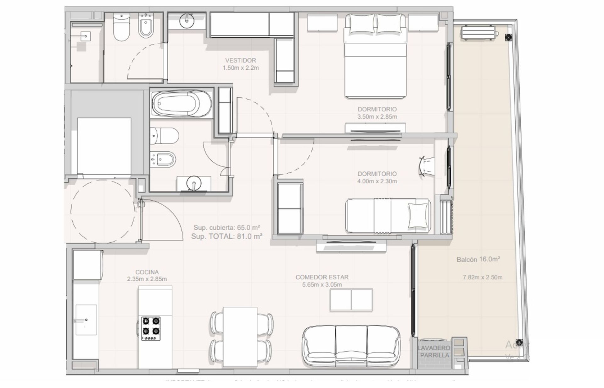 Venta dpto 3 amb balcon parrilla amenities Nuñez - 9