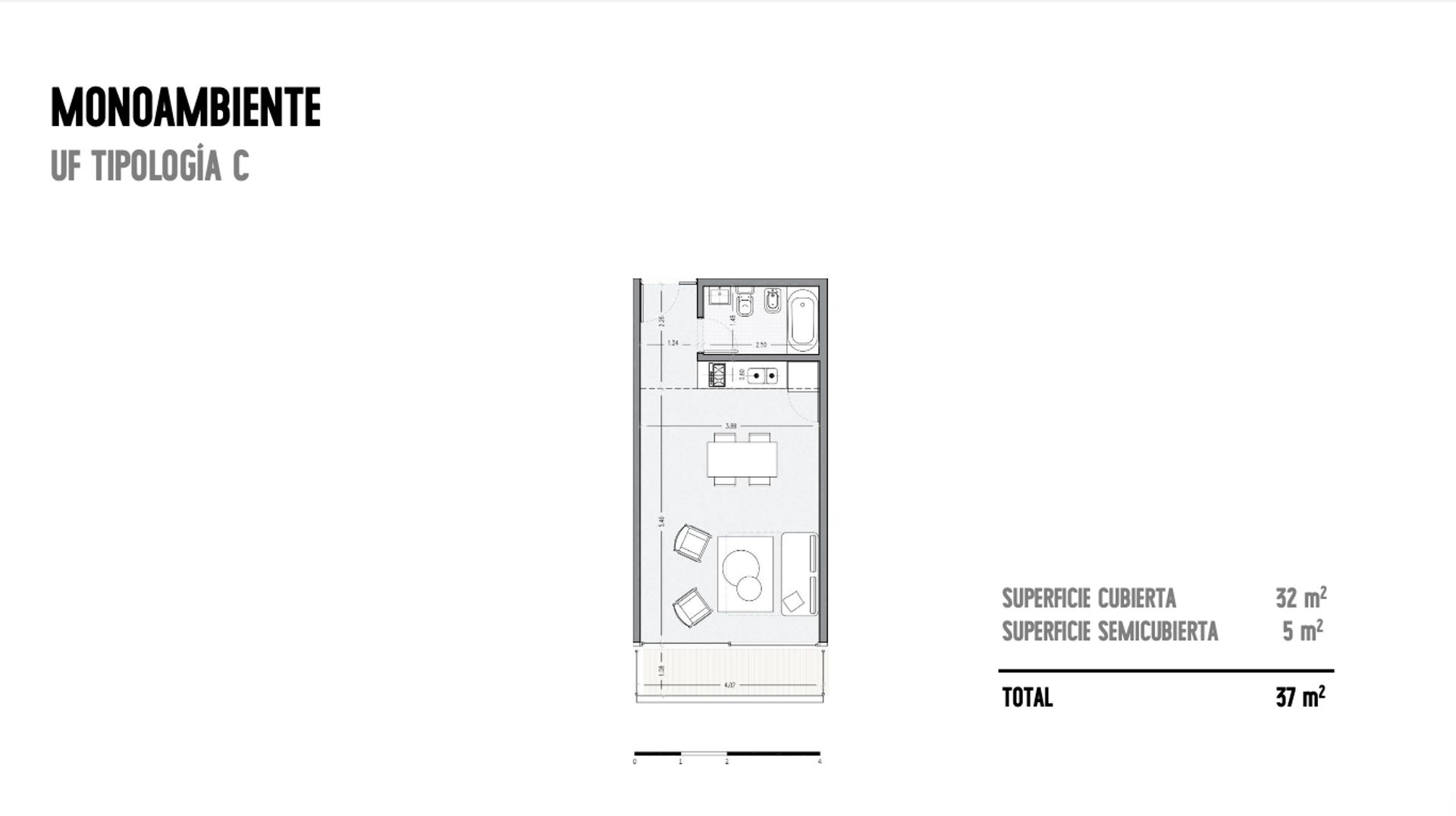 Venta Monoambiente a estrenar en San Mart&iacute;n - 7