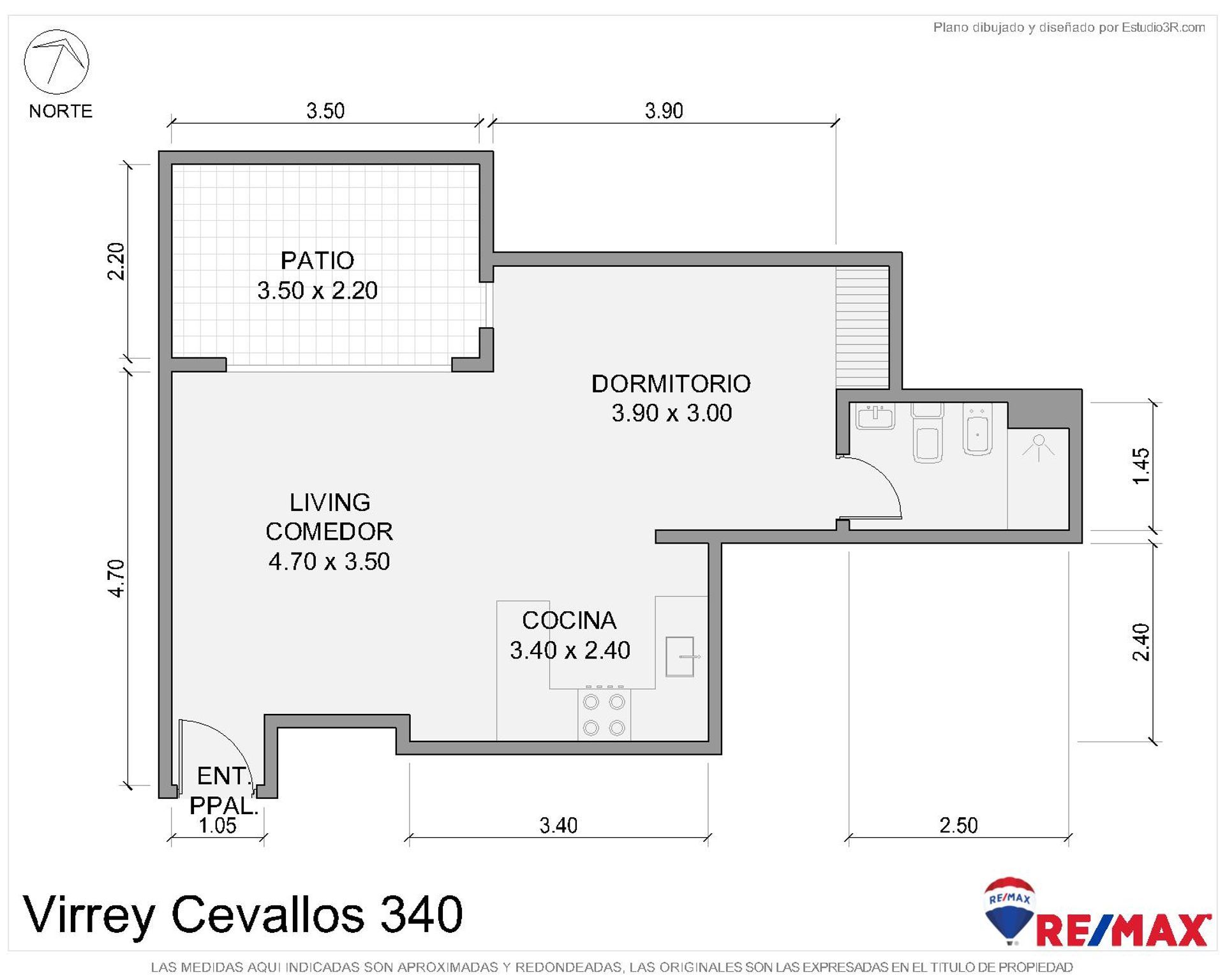 Depto monoambiente venta Congreso amenities - 6