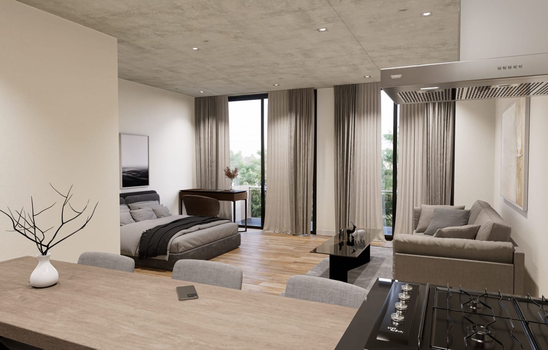Departamento 2 ambientes con Patio, Devoto - 5