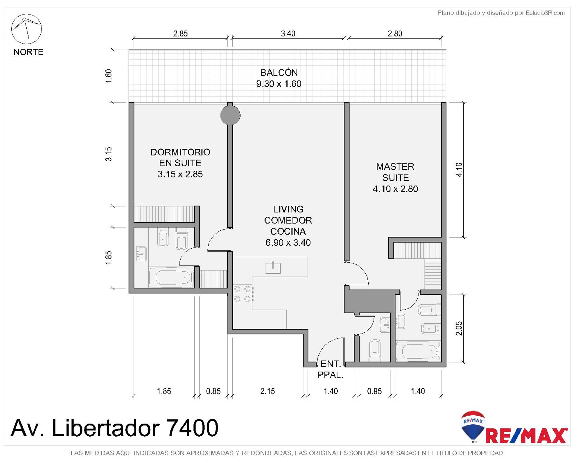 Venta depto 3 amb Nu&ntilde;ez Quantum Bellini vista r&iacute;o - 6