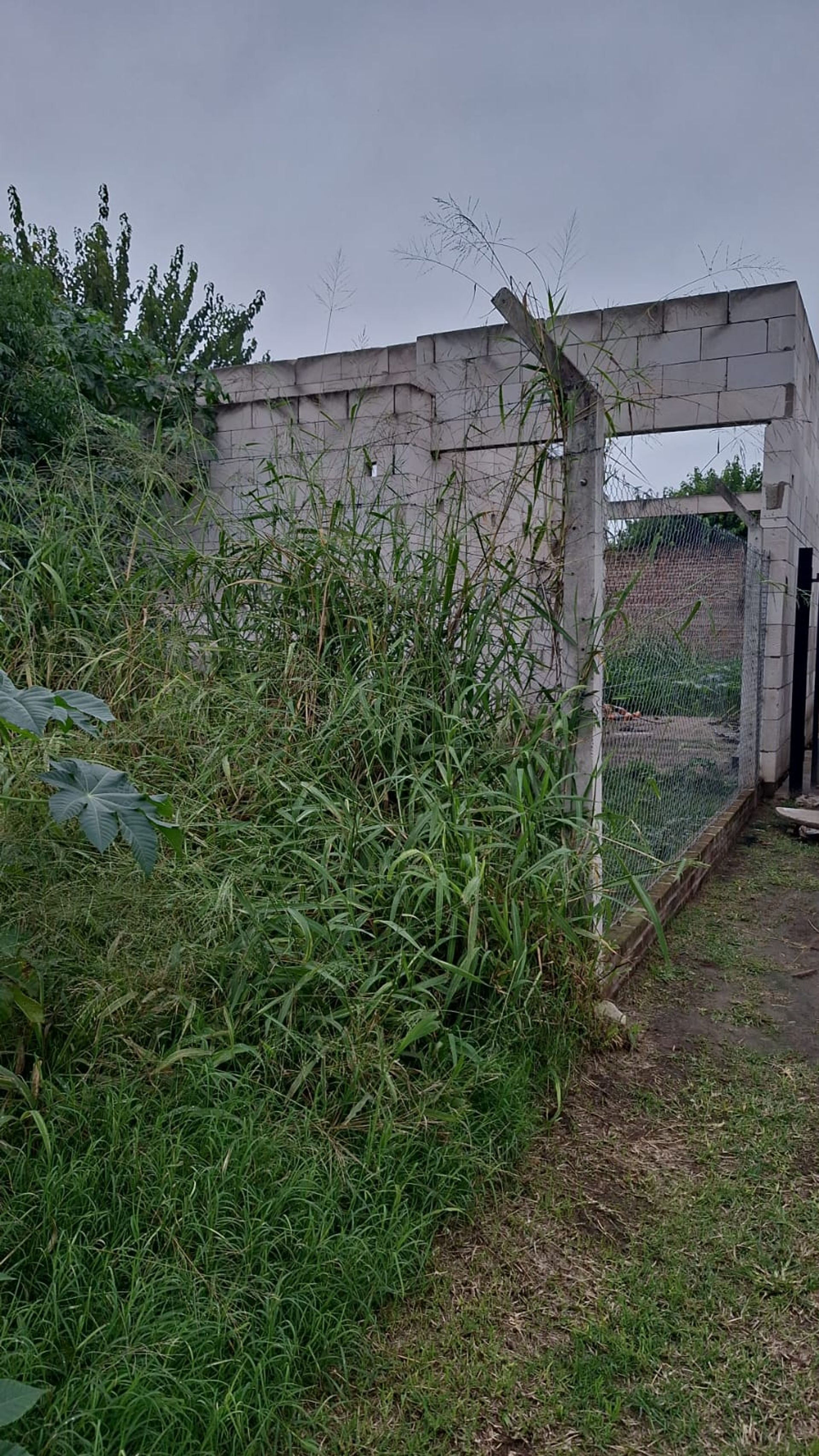 TERRENO CON CONSTRUCCION Y PLANOS - 1