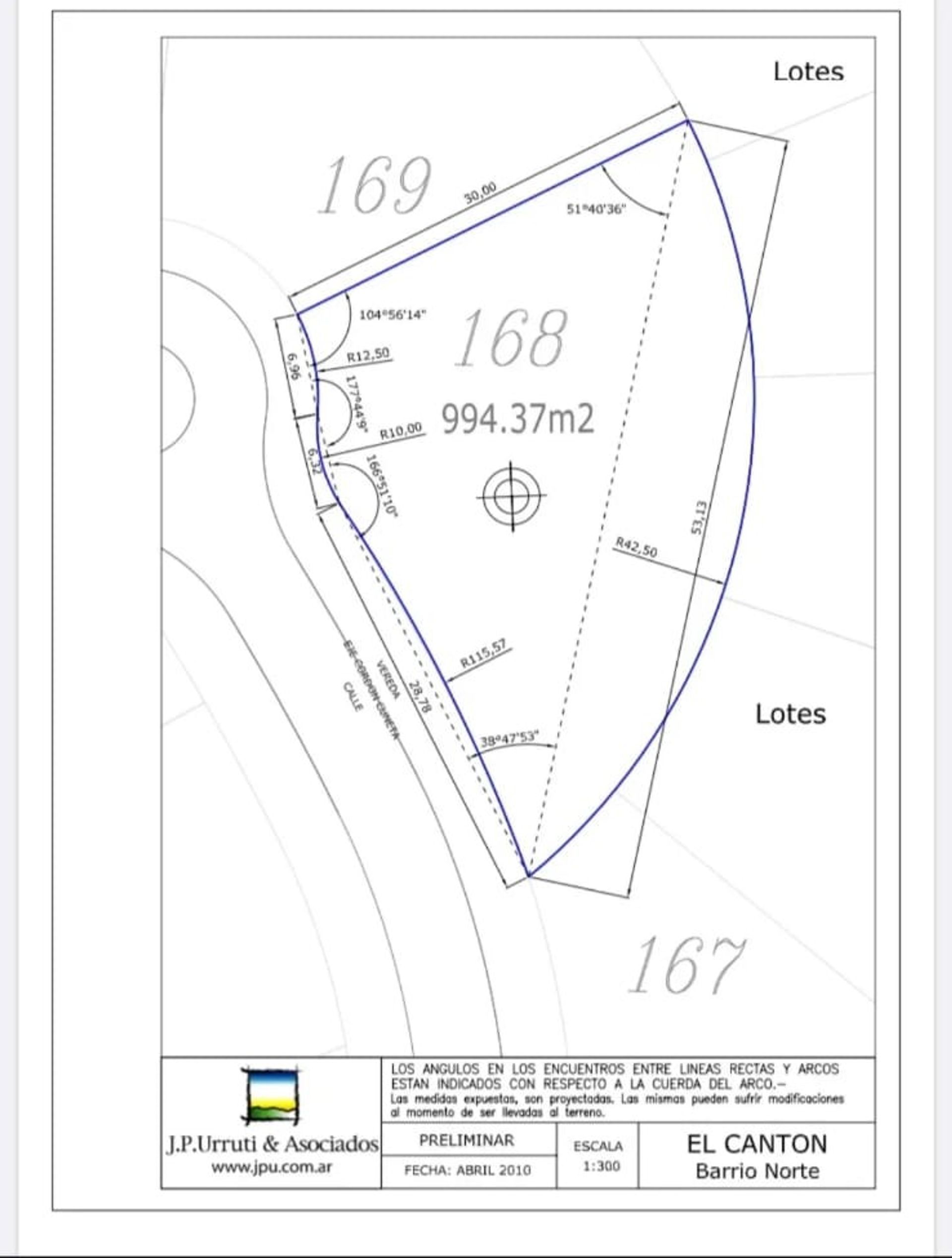 VENTA DE LOTE EL CANTON EN BARRIO NORTE - 3