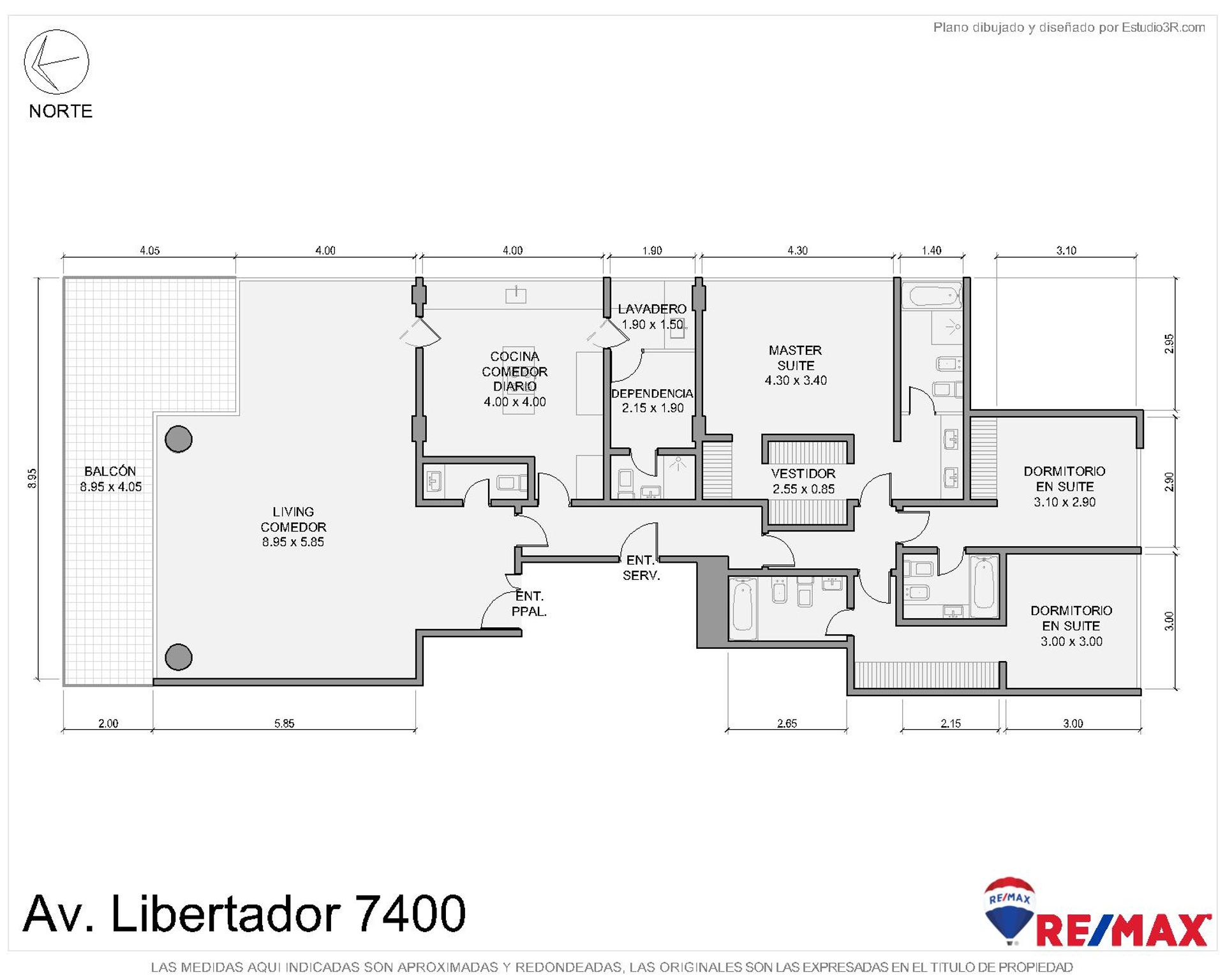 Venta depto 4 amb Nuñez Quantum Bellini vista río - 6
