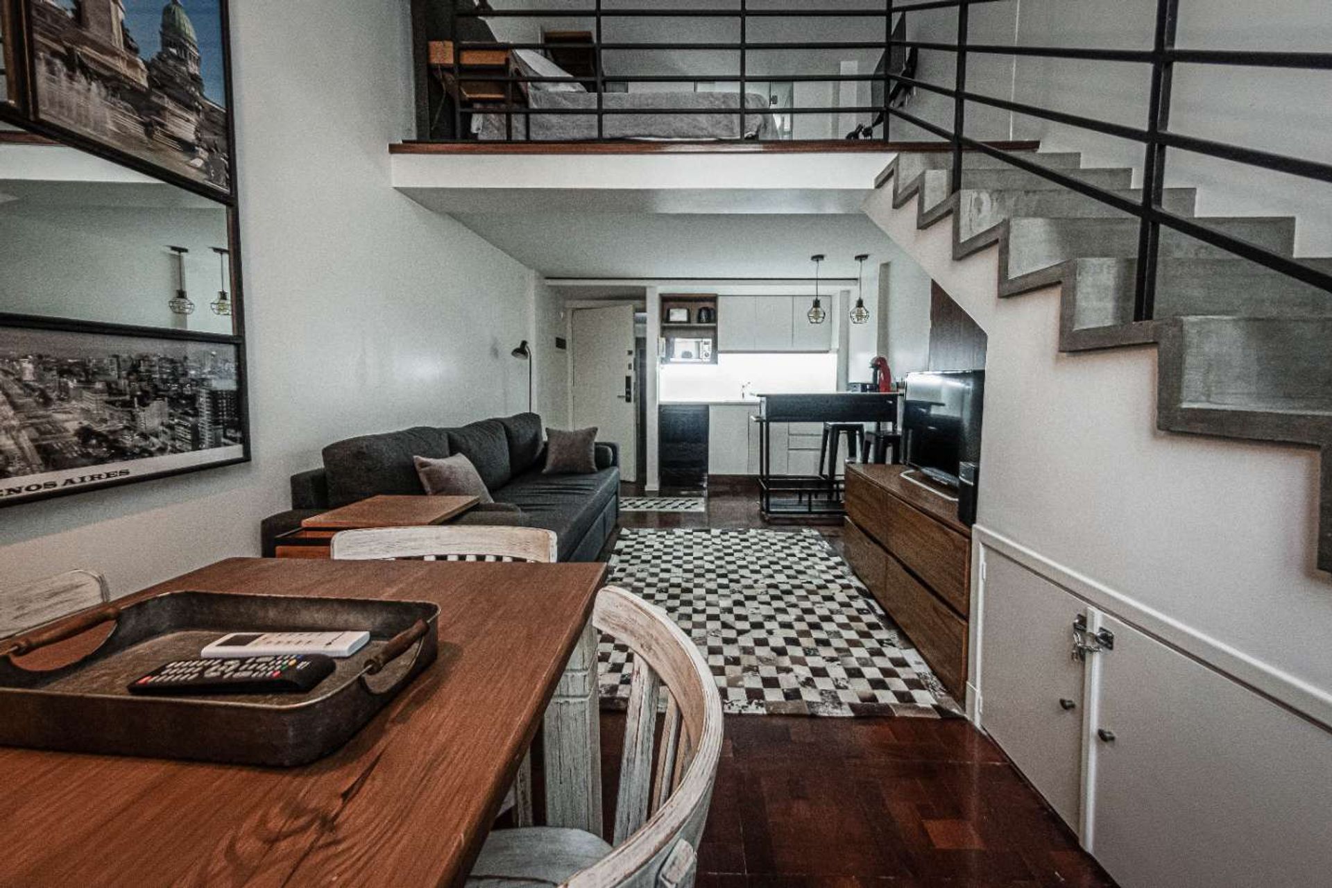 DEPTO TIPO LOFT ESTILO FRANCES - 8