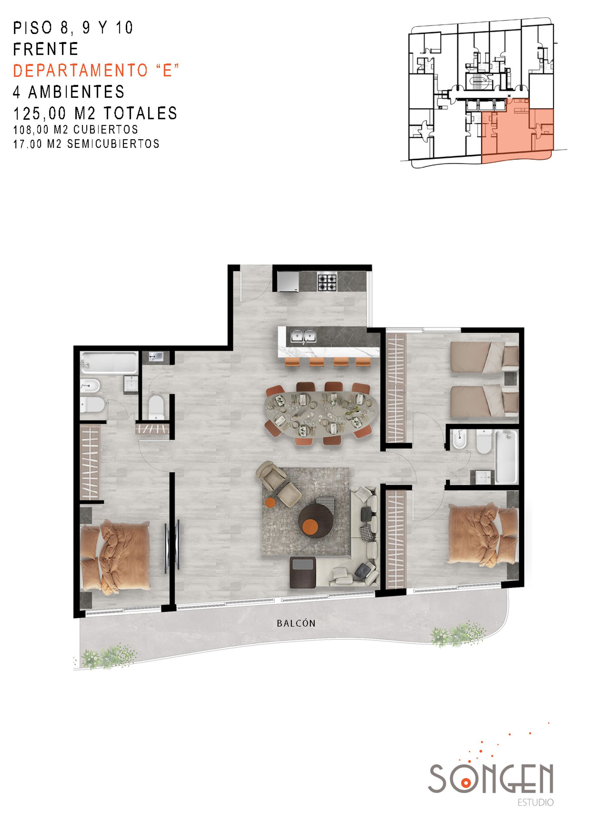 Venta Departamento 4ambientes Full Amenities Boedo - 2