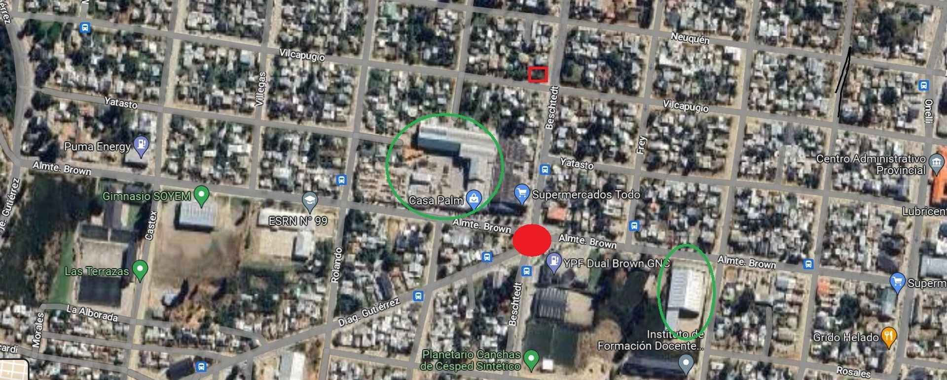 Lote en Esquina de 342 m2 sobre calle Beschtedt - 4