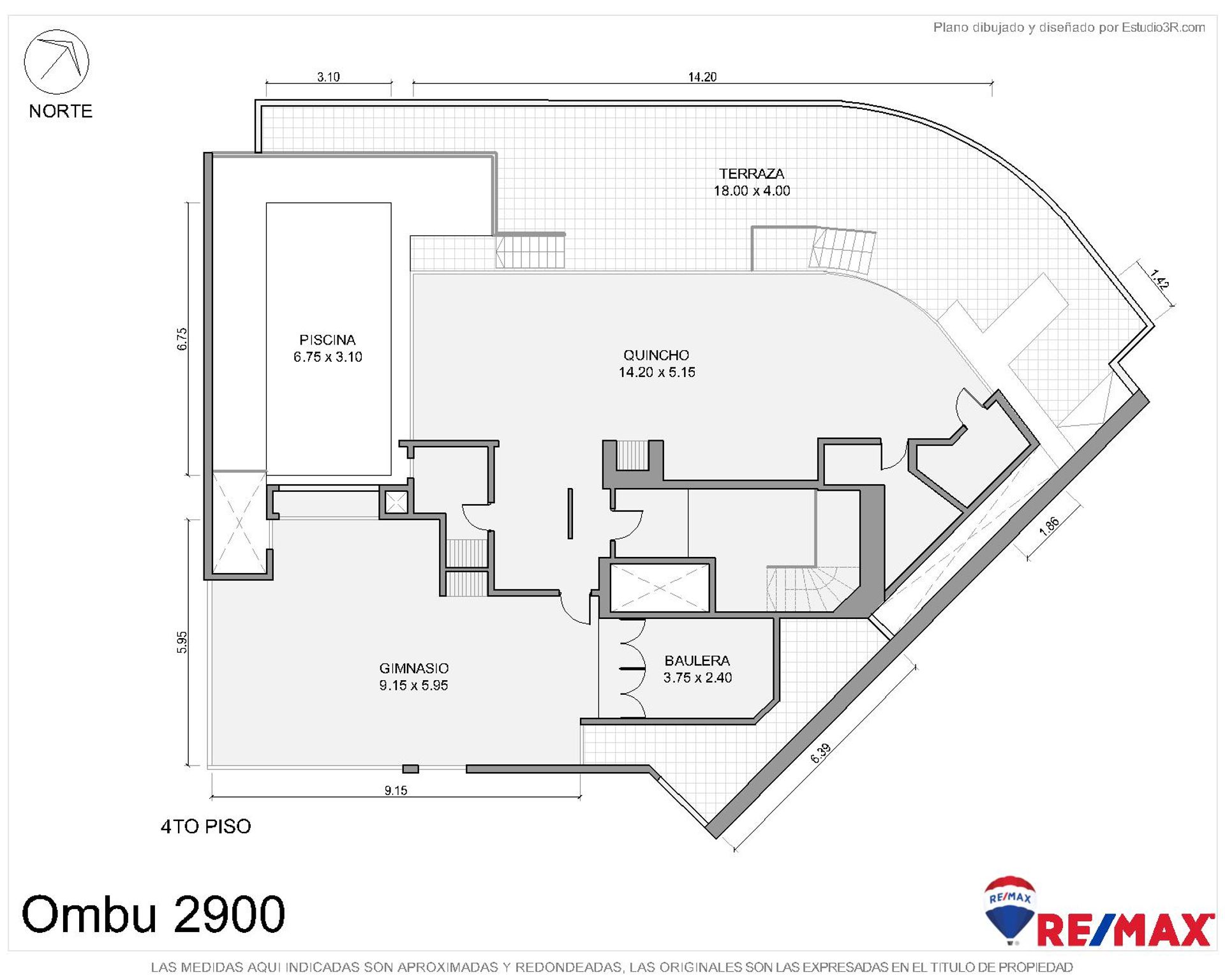 Casa 3 deptos en bloque en venta en Barrio Parque - 14