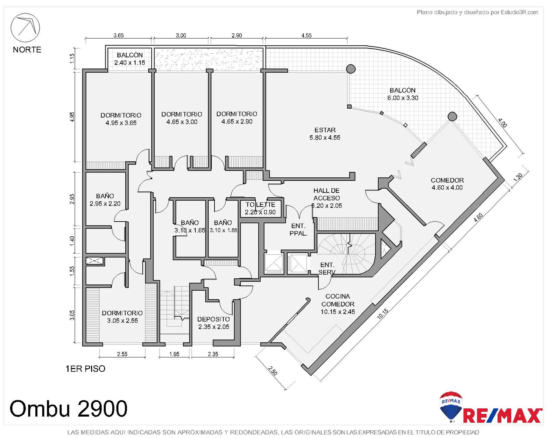 Casa 3 deptos en bloque en venta en Barrio Parque - 11