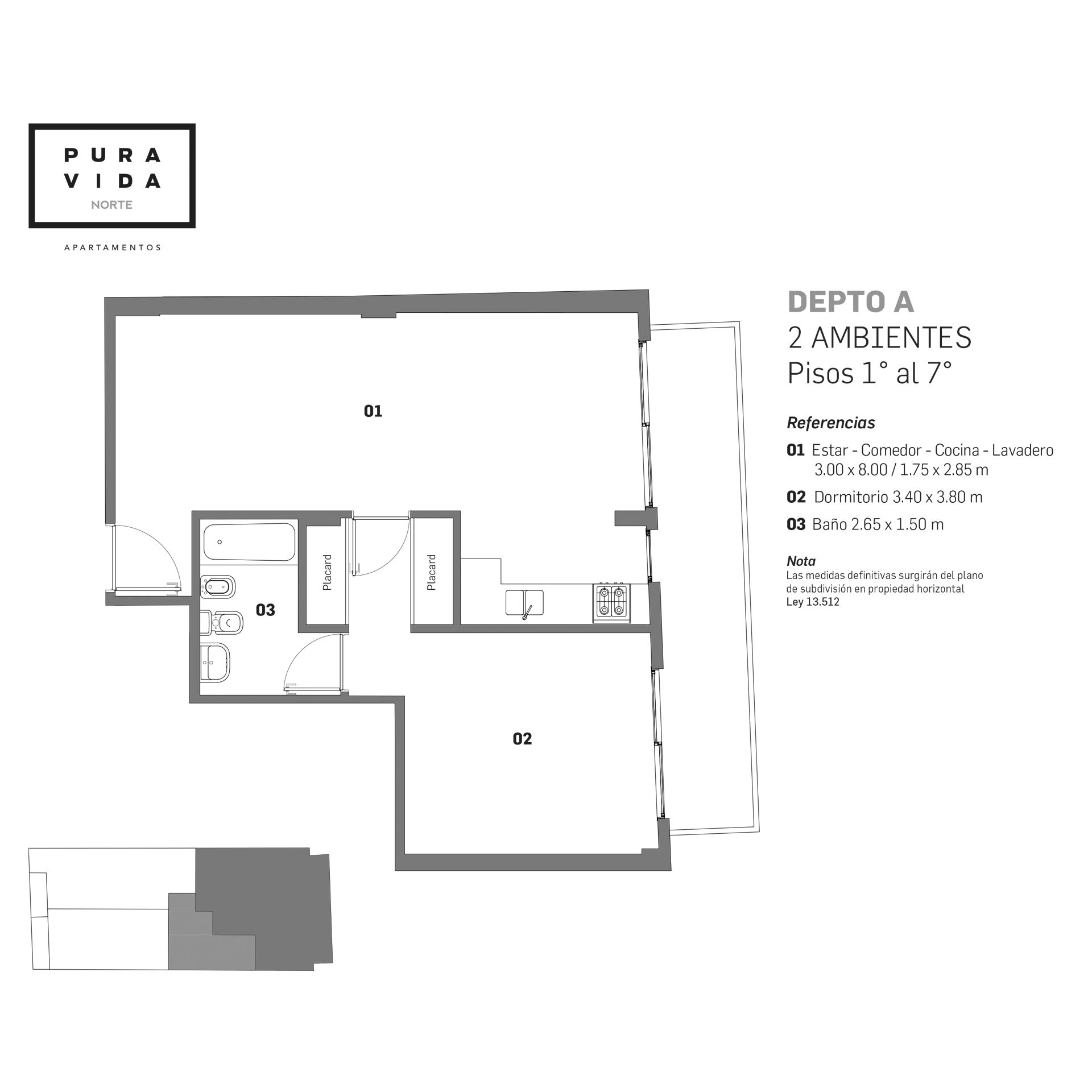 Departamento Venta 2 Ambientes Belgrano Estrenar - 6