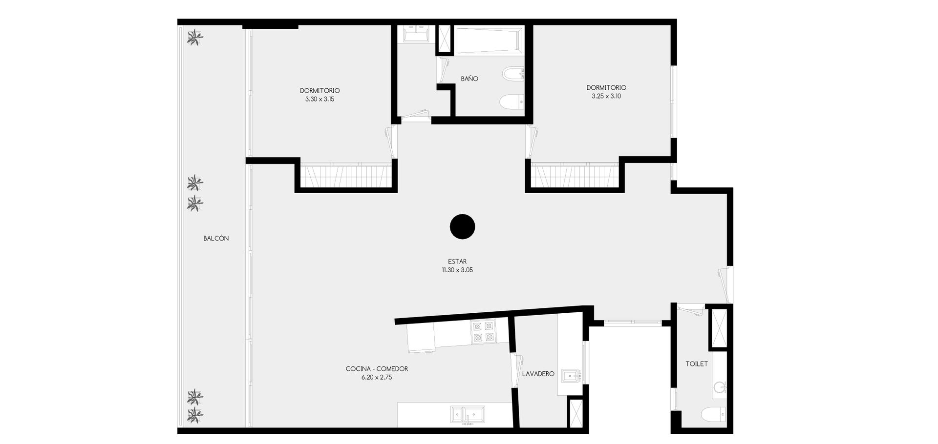Departamento en Venta en La Plata, G.B.A. Zona Sur