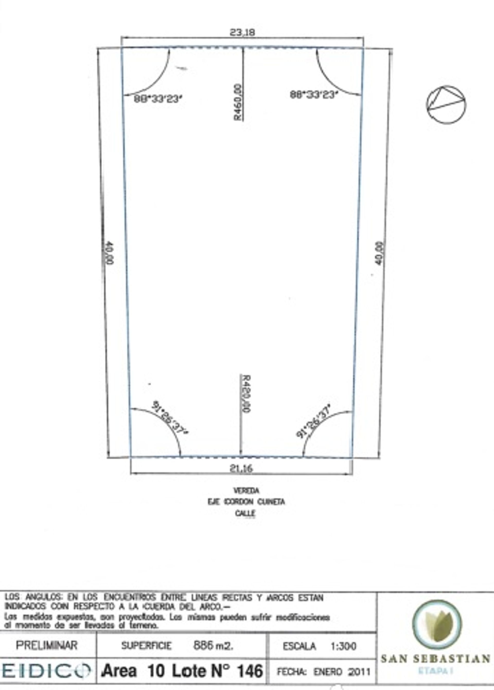 San Sebasti&aacute;n VENTA - &Aacute;REA 10 - LOTE ESCRITURADO - 3