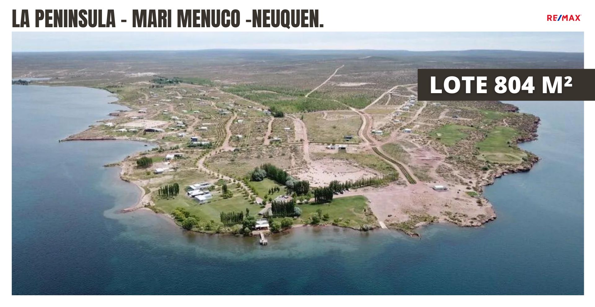 Venta Lote Lago Mari Menuco - 804 m2 - 1