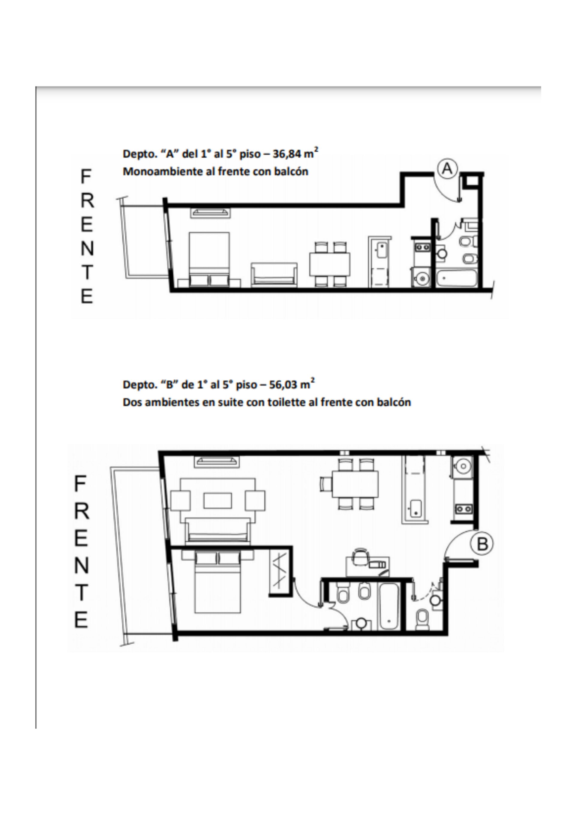 VENTA DEPARTAMENTO MONOAMB- BALCÓN-POZO-ALMAGRO - 17