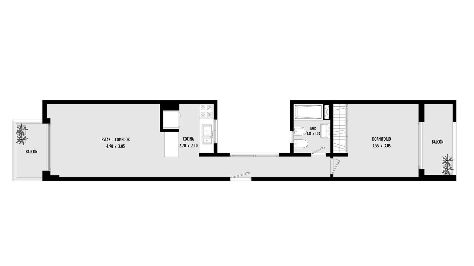 Departamento en Venta en La Plata, G.B.A. Zona Sur