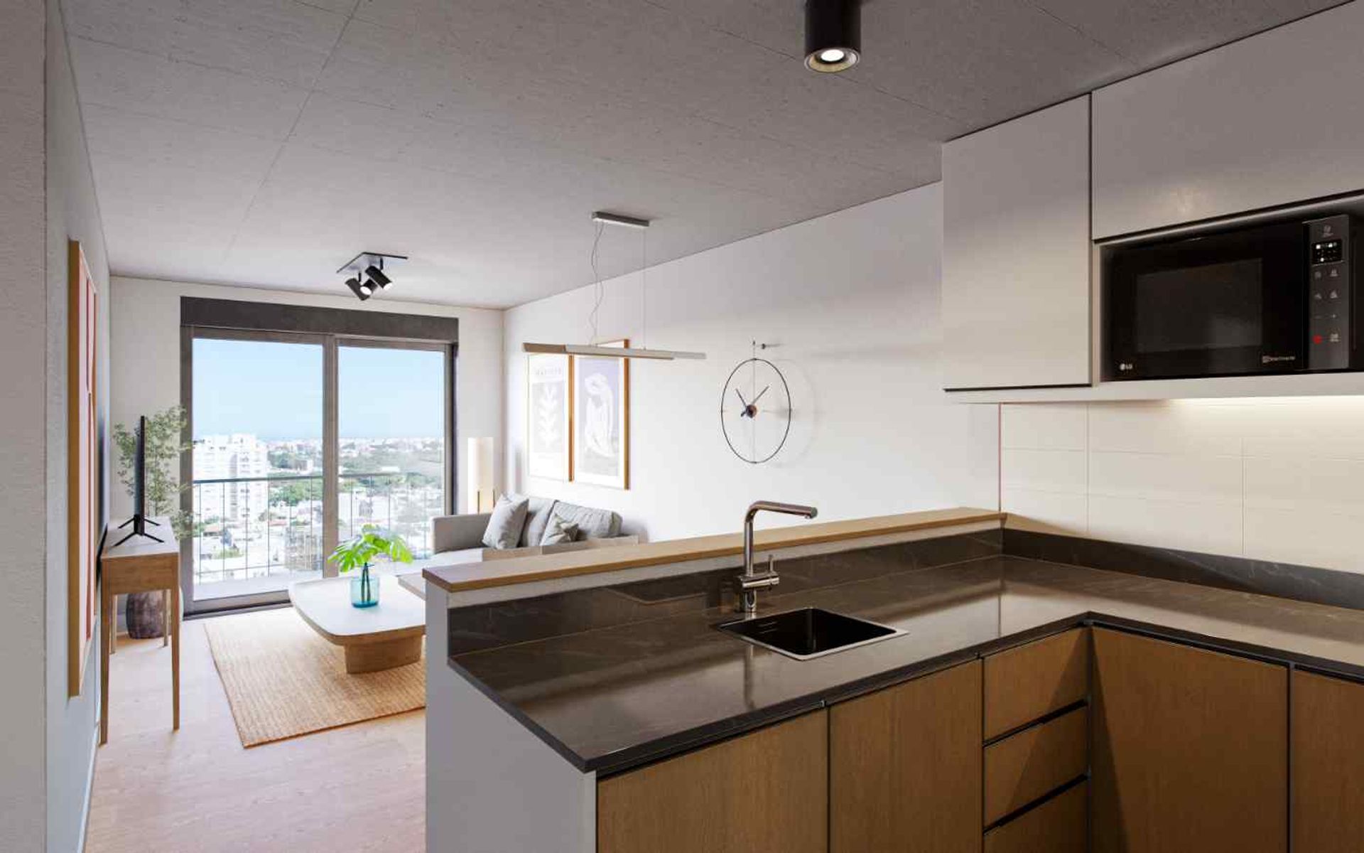 VENTA APTO 2 DORM C/BALCÓN LA BLANQUEADA POZO - 1