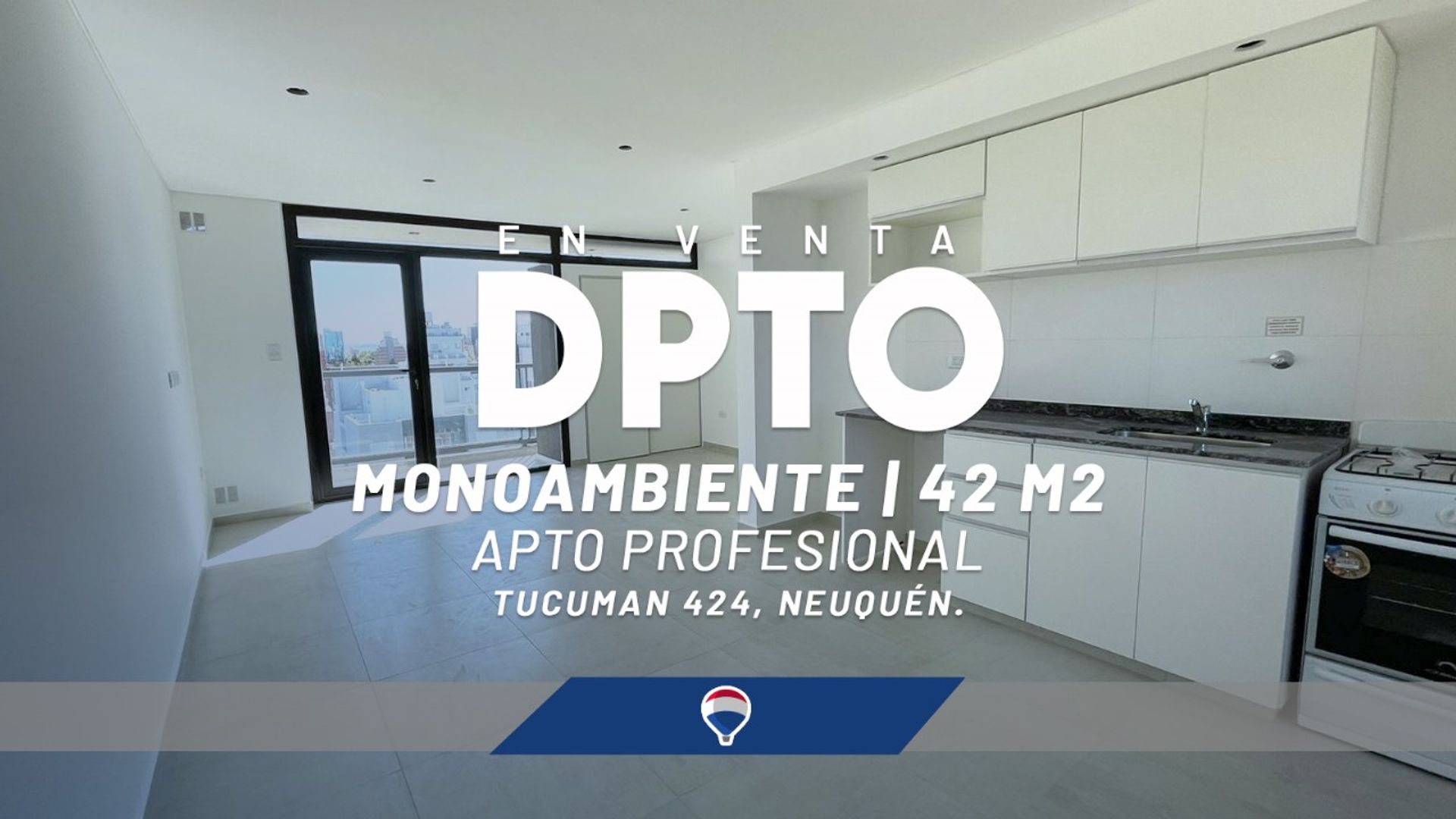 VENTA MONOAMBIENTE A ESTRENAR CON BALCON - 1