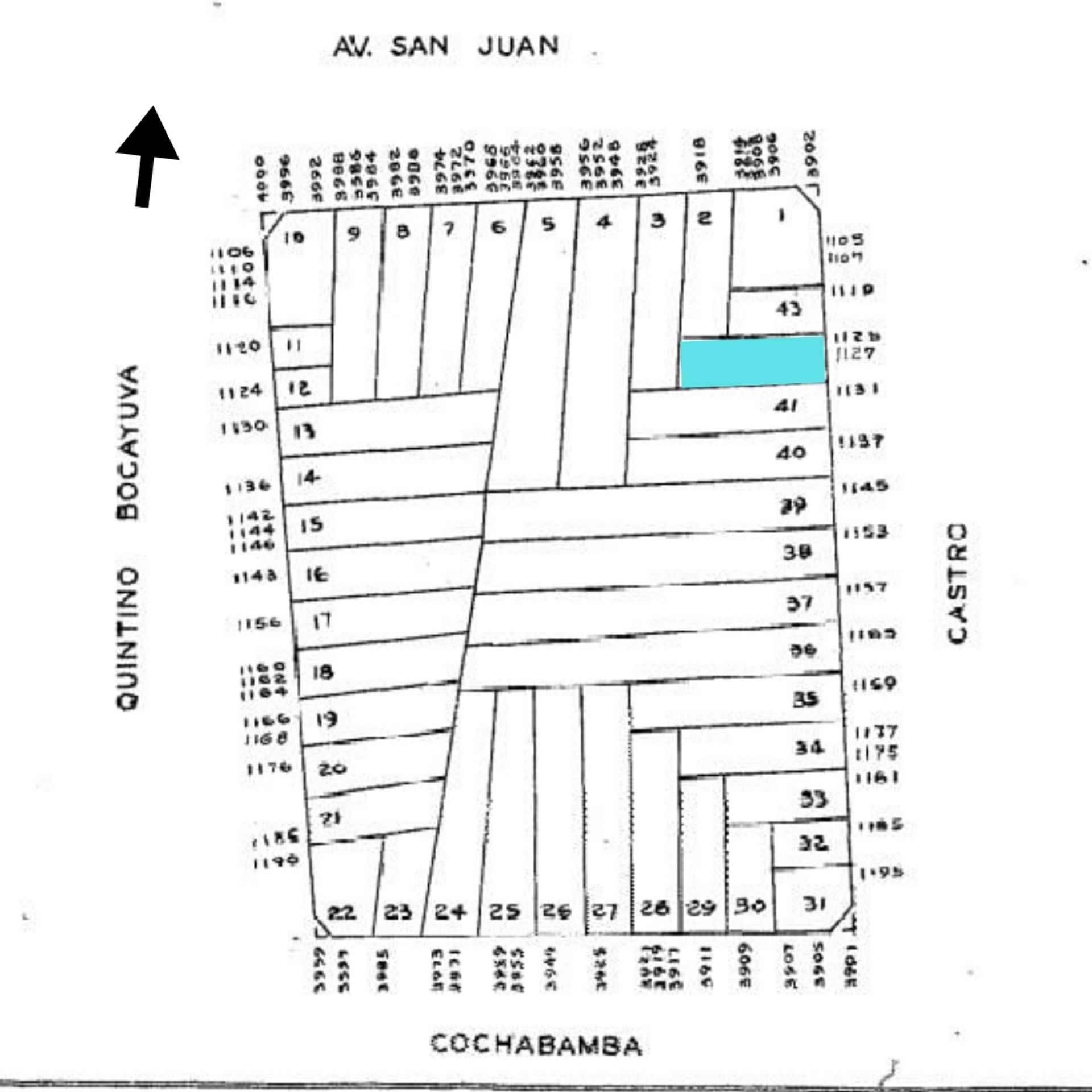 Venta Lote Castro 1100 a mts de Av. San Juan - 2