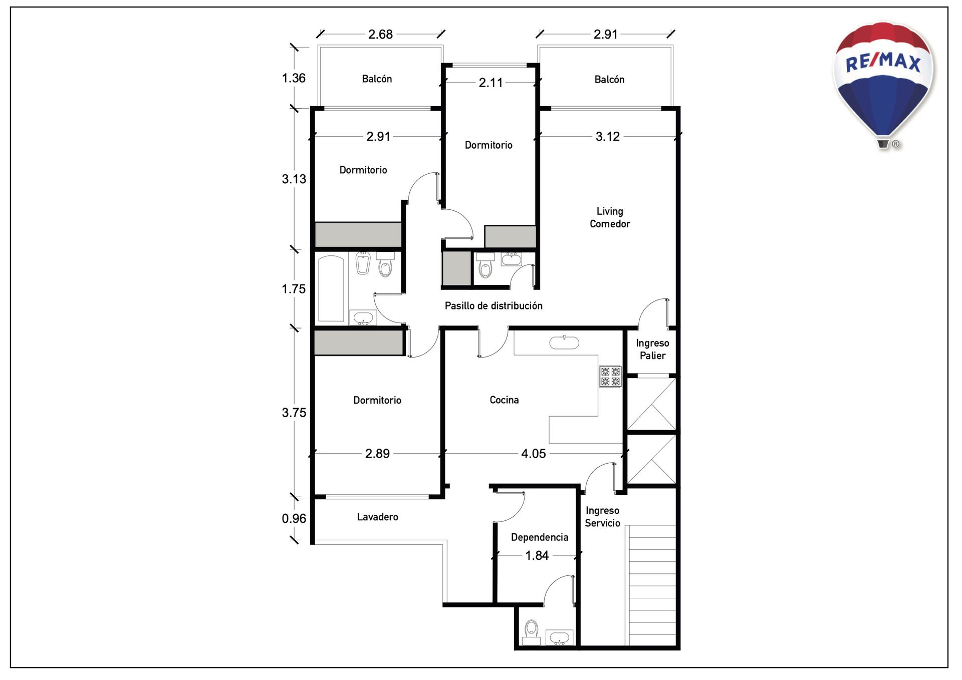DPTO 4 AMB +DEP EN VENTA CABALLITO COCHERA BAULERA - 7