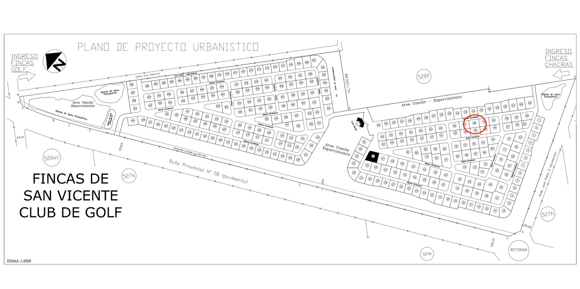 VENTA LOTE INTERNO FINCAS DE SAN VICENTE GOLF - 3
