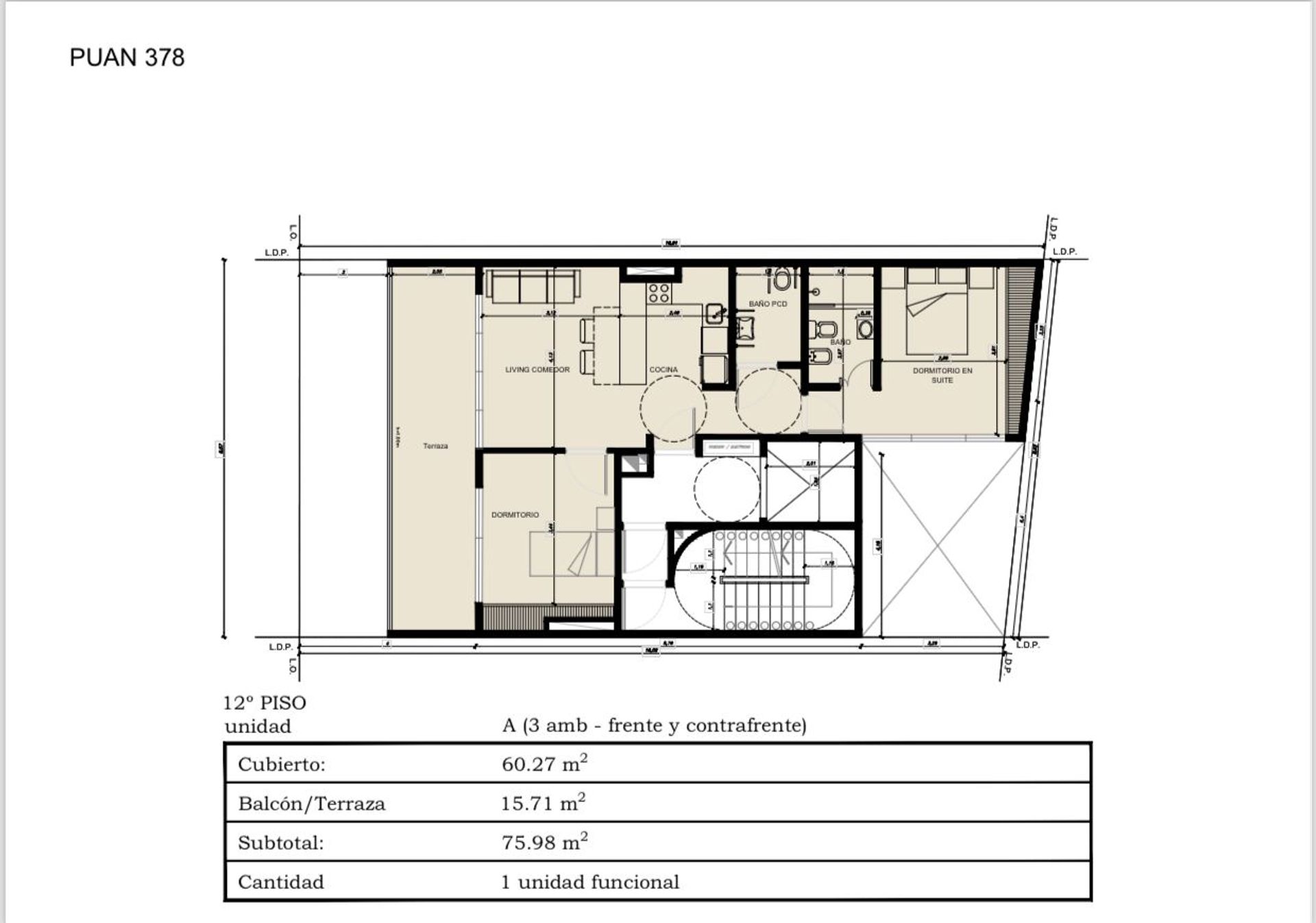Departamento en pozo 2 amb Semipiso Caballito - 9