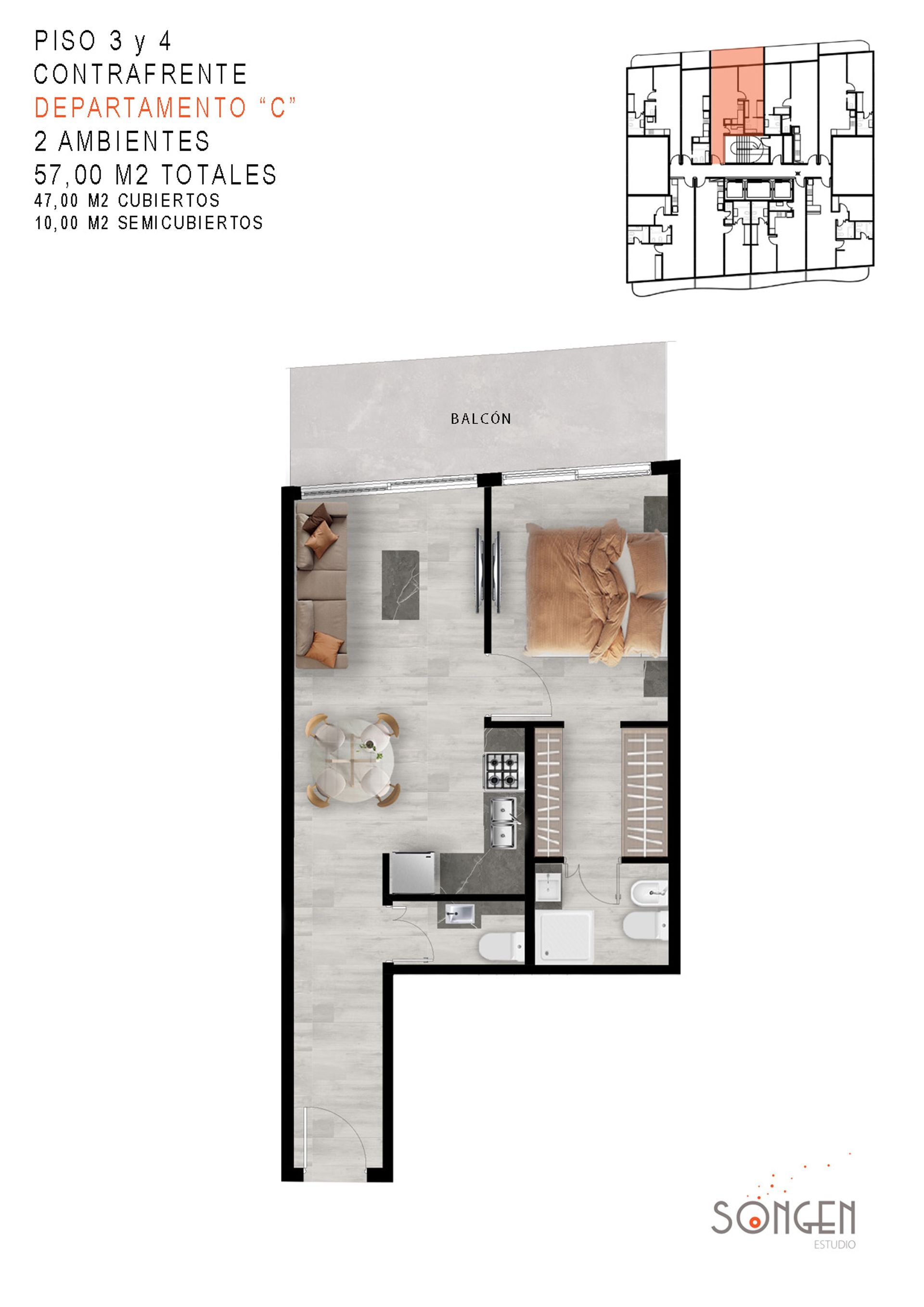 Venta Departamento 2ambientes Full Amenities Boedo — foto 2