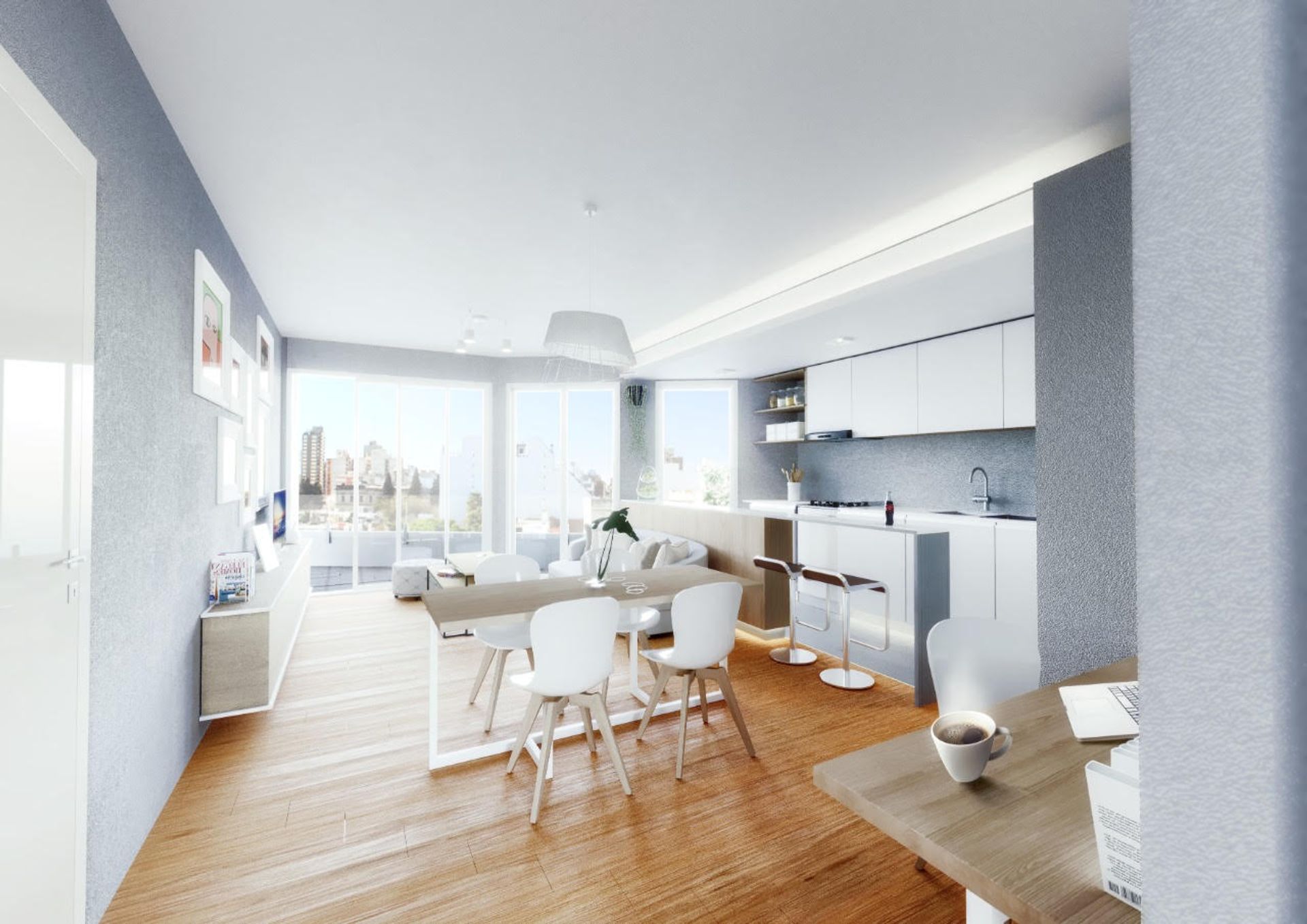 VENTA DEPARTAMENTO 2 AMB CON COCHERA EN BELGRANO - 3