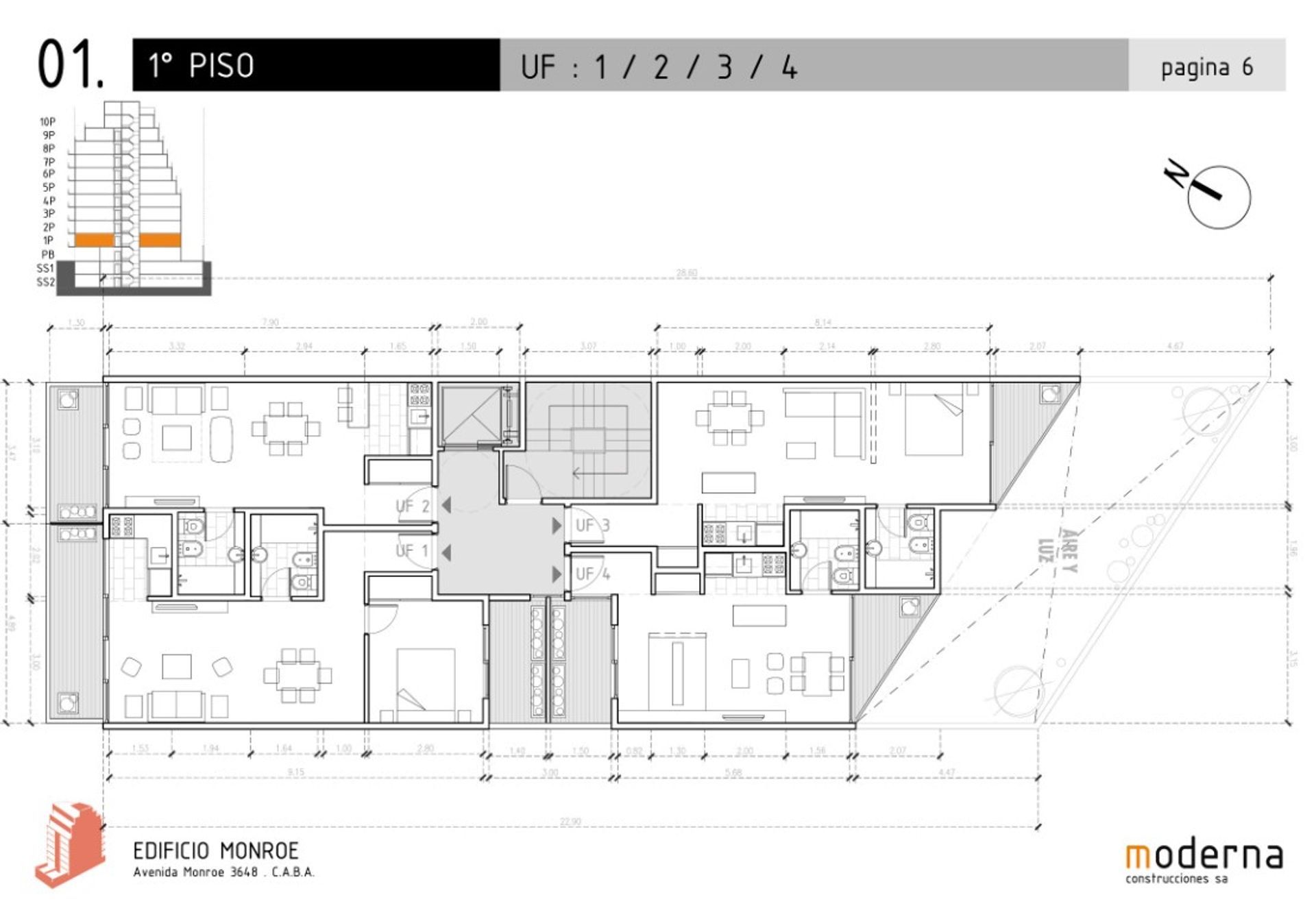 VENTA DEPARTAMENTO 2 AMB CON COCHERA EN BELGRANO - 12