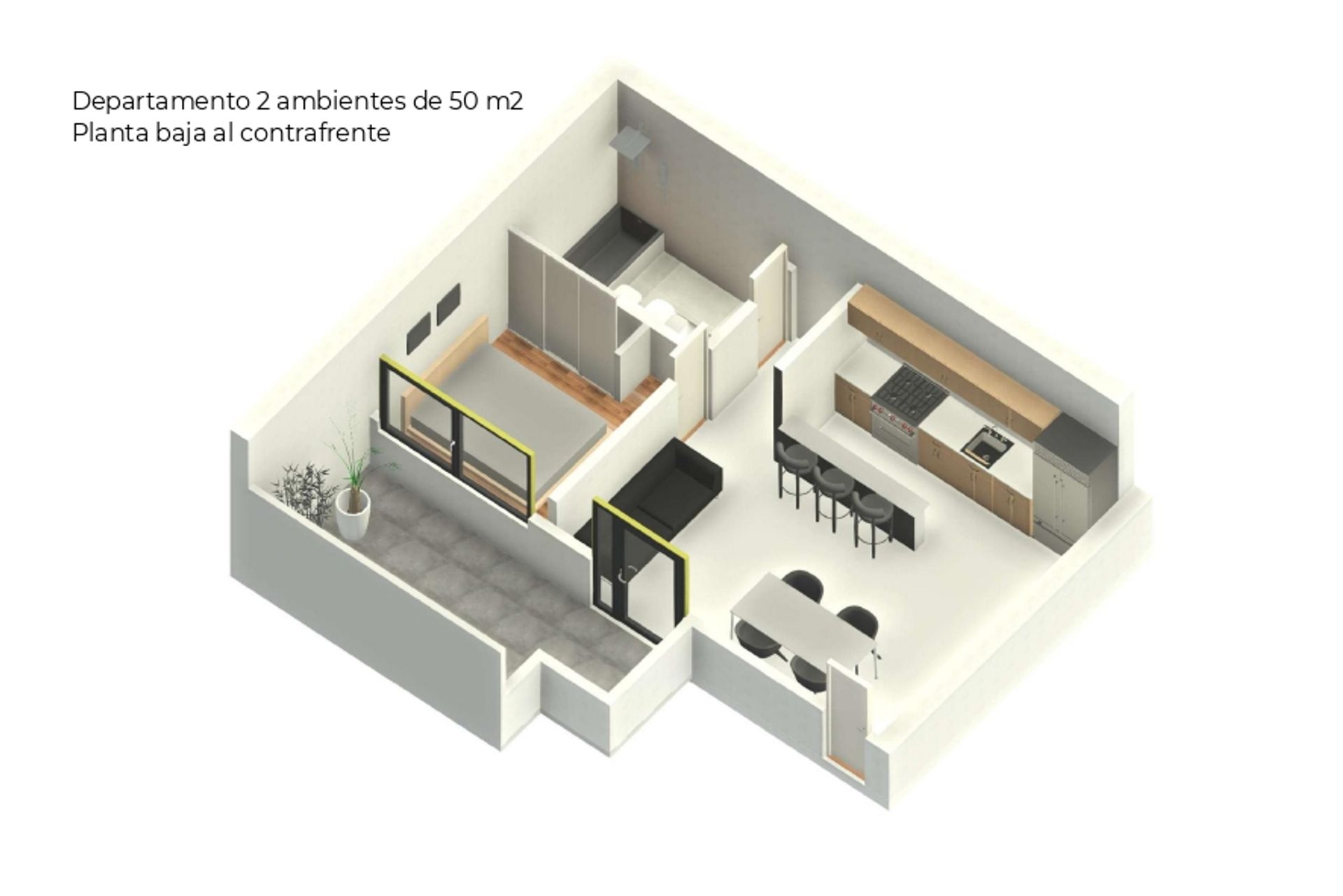 VENTA DEPARTAMENTO 2 AMB VILLA LURO CUOTAS - 2